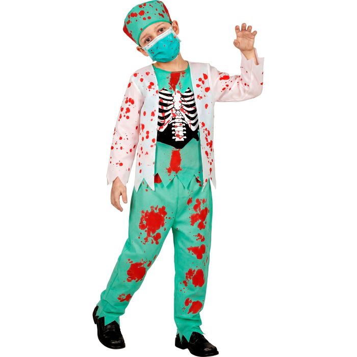 Zombielægekostume til drenge