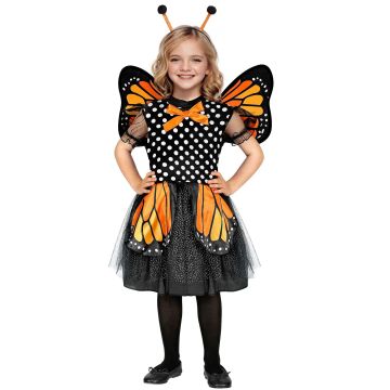 Sommerfuglekostume til piger
