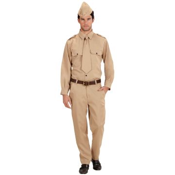 Amerikansk soldat kostume til herrer