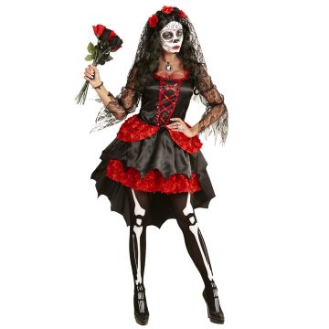 Dia de los Muertos kostume til damer