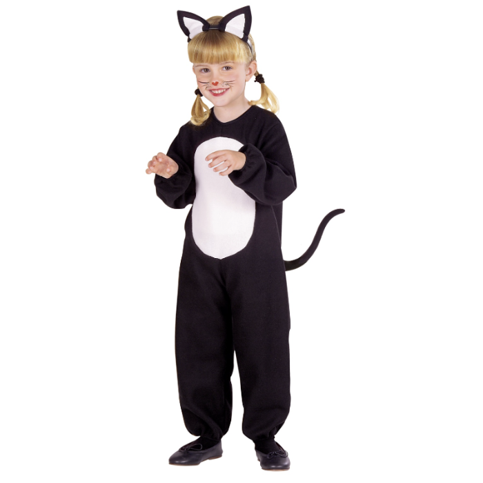 Katte kostume børn - 2 dele