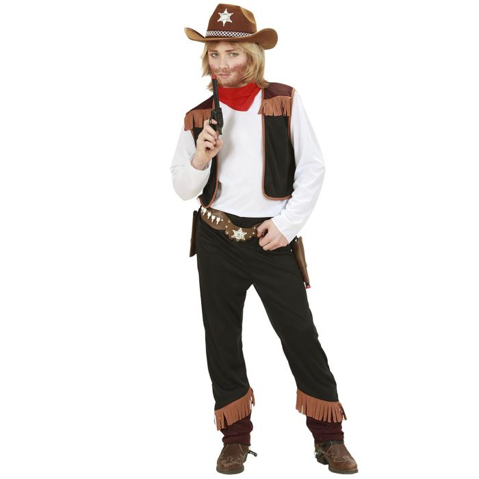 Klassisk cowboy kostume til drenge