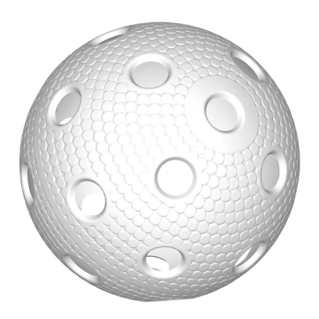 Hockey bold floorball hvid 1x