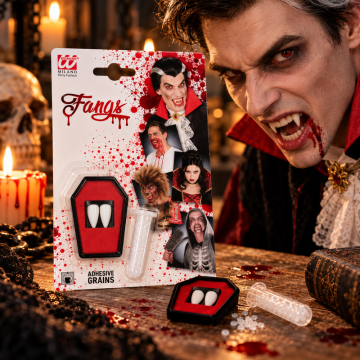 Halloween vampyr hugtænder kit
