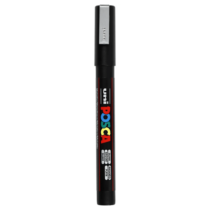 Posca Tusch sølv 0,9-1,3 mm