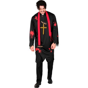 Zombiepræst kostume til herre