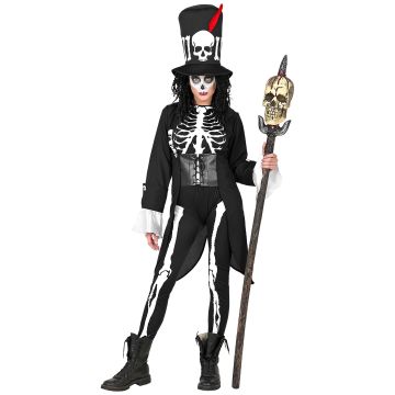 Voodoo Skeletdame kostume til damer