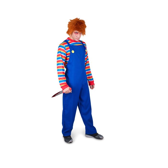 Skræmmende dukke kostume til mænd