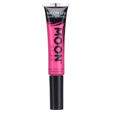 Neon UV hårfarve intens pink, Moon Creations - 15 ml