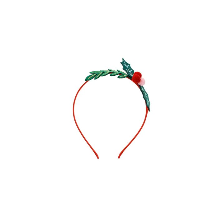 Hårbøjle med mistletoe 14,5x17 cm
