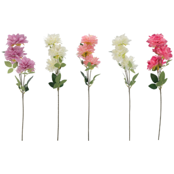 Kunstig blomstergren 6 stk - 66 cm 