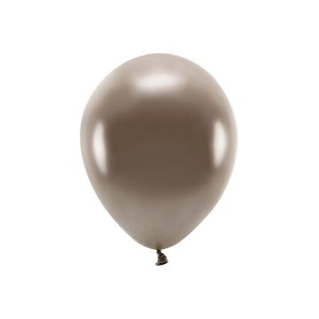 Metallic brun balloner 10x - 30 cm 