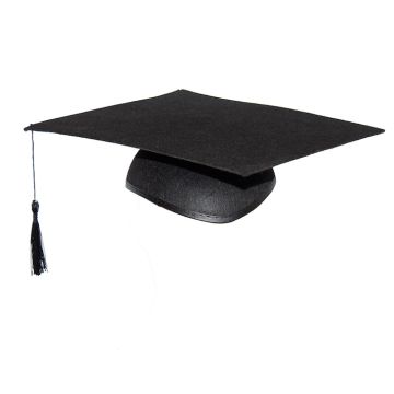 Amerikansk eksamenshat og studenterhue 
