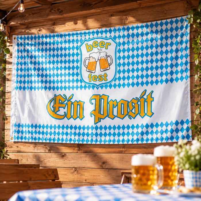 Oktoberfest banner flag - 90 x 150 cm