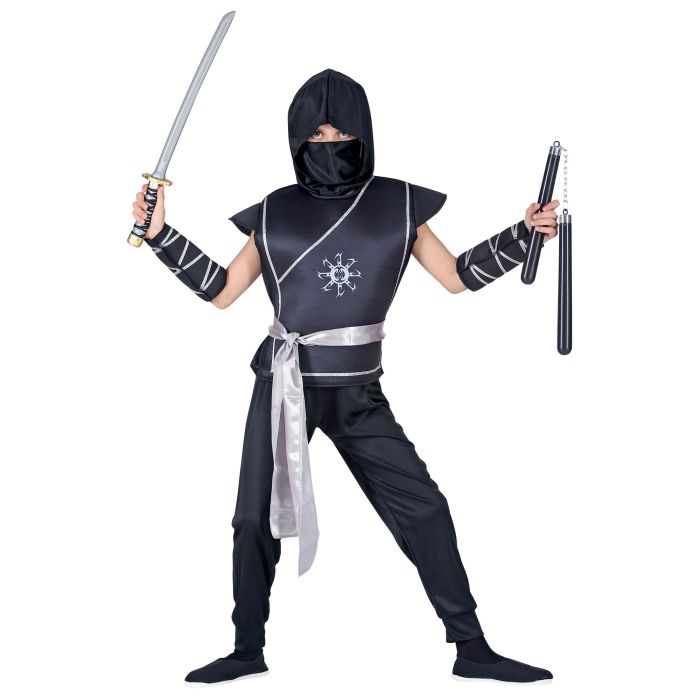 Ninjakæmpe kostume til børn