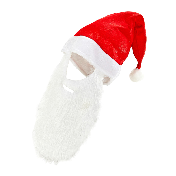 Julemands hue og skæg