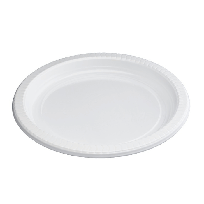 Ø22 cm dyb tallerken 25x plastik genanvendelig