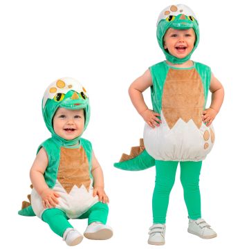 Dinosaurunge kostume til baby