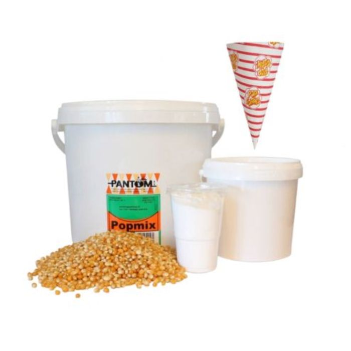 Popcorn festpakke 250x portioner alt inkl.
