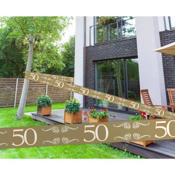 50 års bånd guld - 15 m