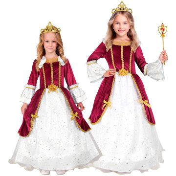 Kongelig prinsessekjole til piger