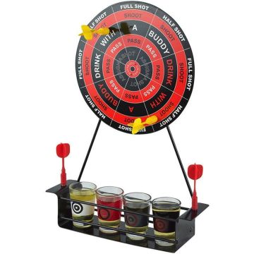 Dart drukspil med shotglas