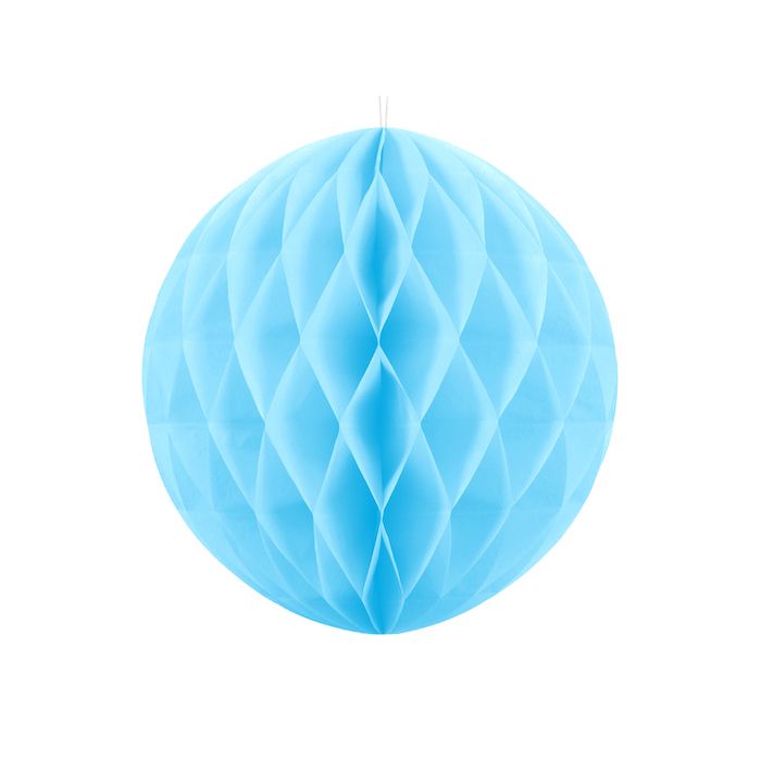 Honeycomb I Lyseblå - 30cm