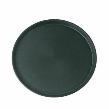 Rund dekorations bakke Ø41 cm brun