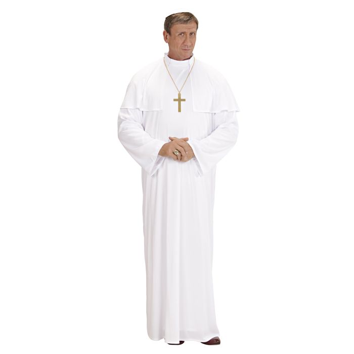 Pavekostume med kåbe og kalot