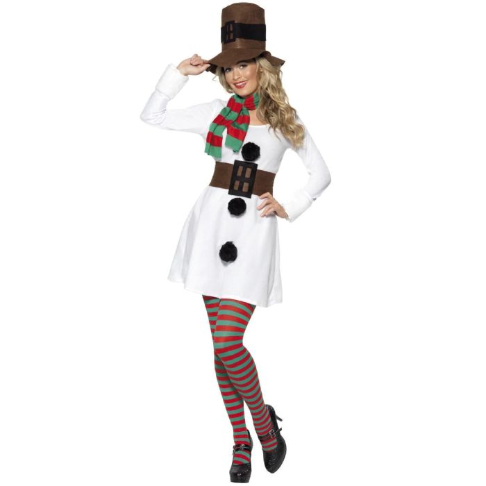 Miss snemand jule kostume dame