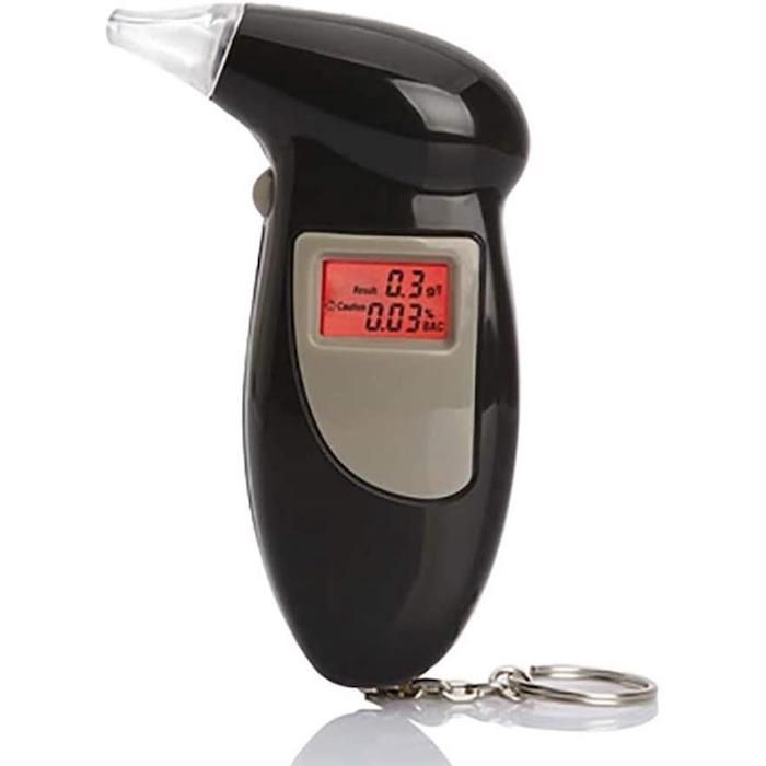 Digital alkometer med 5 mundstykker