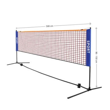 Fodbold tennis net / Volley net 5 meter