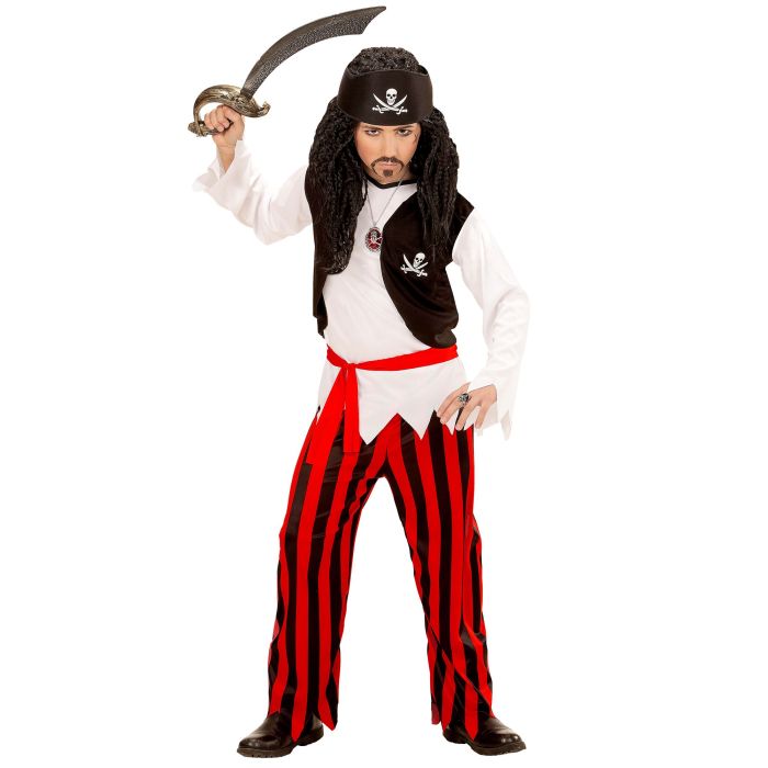 Sørøver kostume med pandebånd
