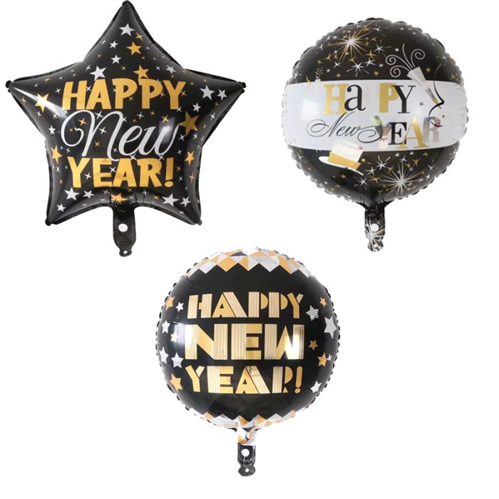 Nytårs Balloner 3x