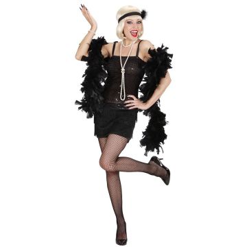 Gatsby-inspireret flapperkostume