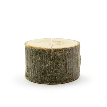 Træ Bordkort Holdere 6x - 3-4 cm