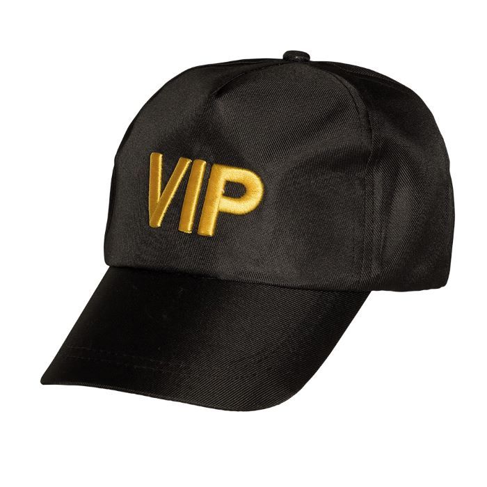 Sort VIP kasket