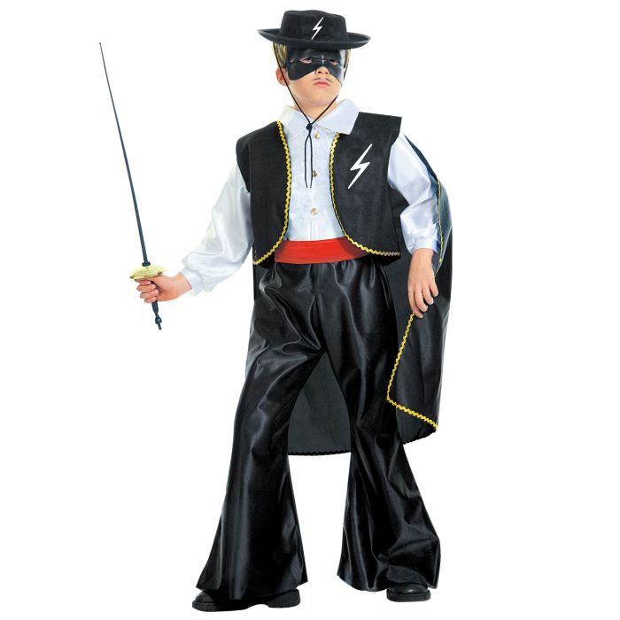 Maskeret helt kostume til drenge