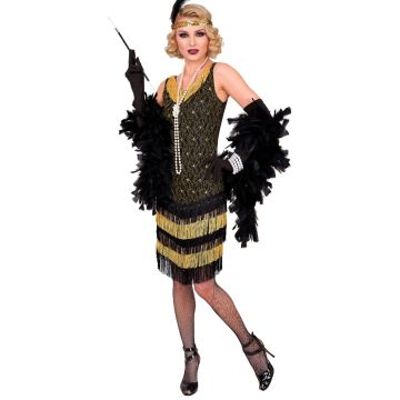 1920'er Charleston kostume til kvinder