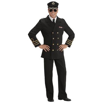 Flådeofficer kostume til herrer