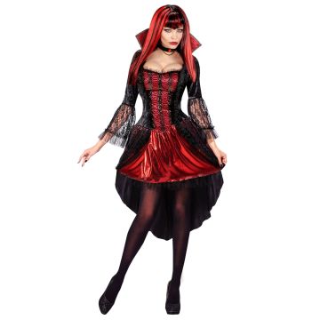 Vampyrkjole kostume til damer