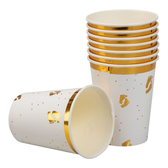Papkrus med babyfødder 8x - 240 ml