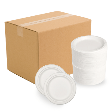 26 cm tallerken 400x bionedbrydelig