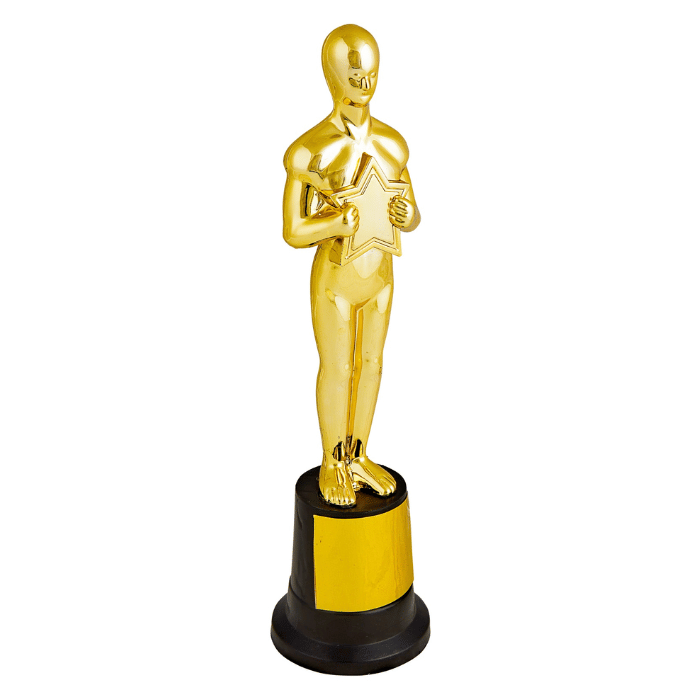 Guld award statutte - 22 cm