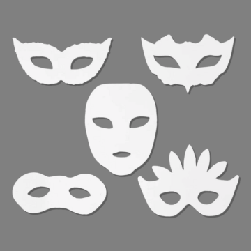 DIY mal selv masker 16x ass.