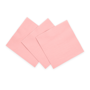 Pink servietter 20x - 33x33cm