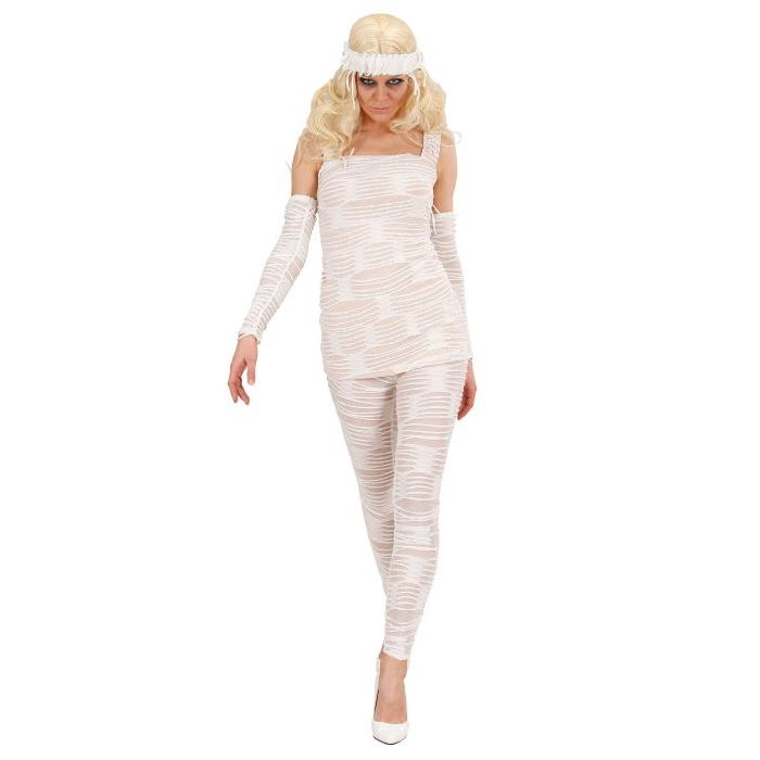 Mumie kvinde kostume - 4 dele
