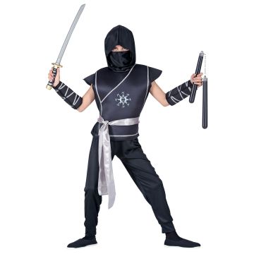 Ninjakæmpe kostume til børn