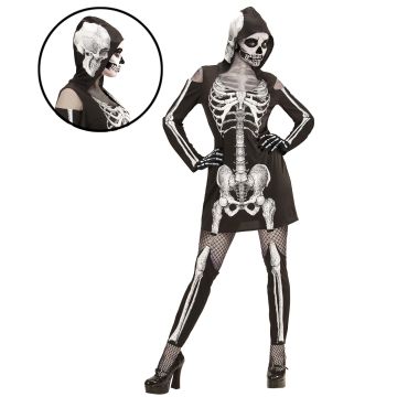 Flot skeletkostume til damer
