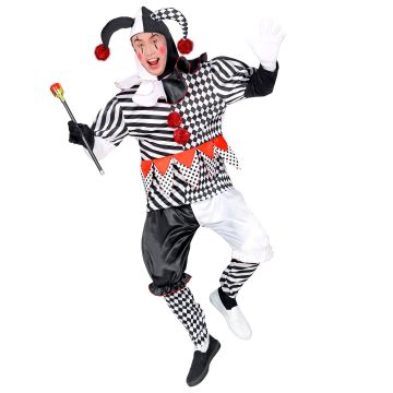 Harlekin-kostume til herrer